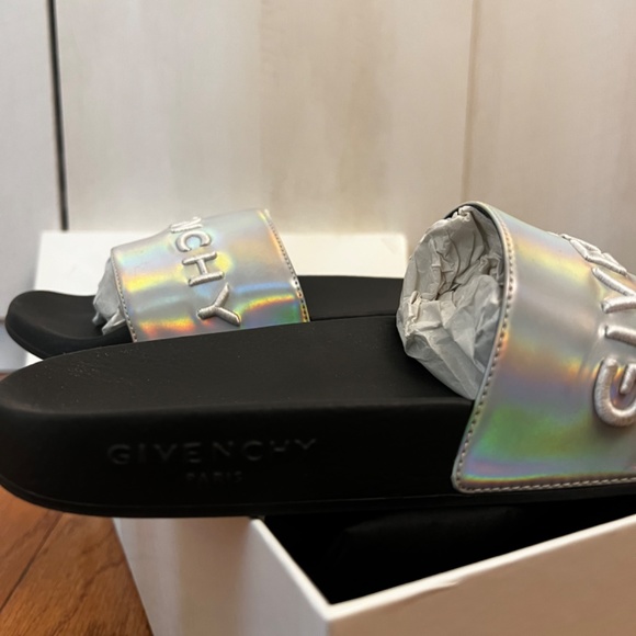 Givenchy Metallic Slides - Picture 5 of 7